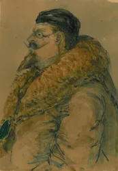 Porträt von Stadtrat F.E. Manby